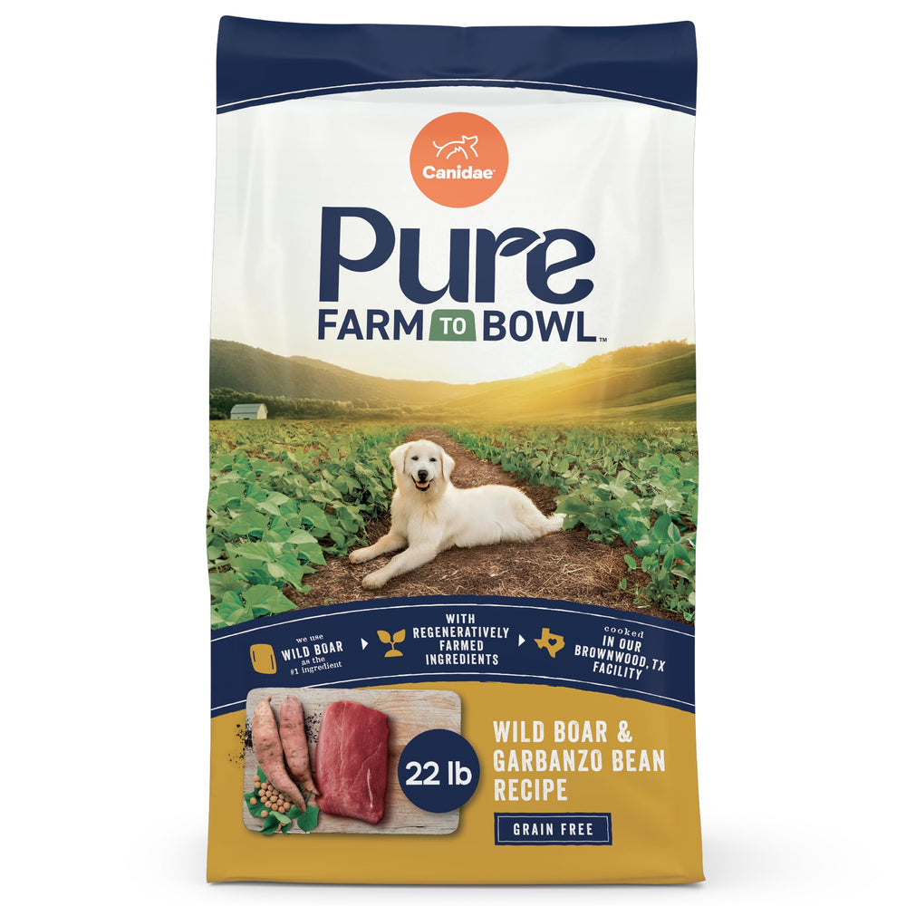 Canidae Pure con jabalí y garbanzos para apoyar músculos fuertes del perro