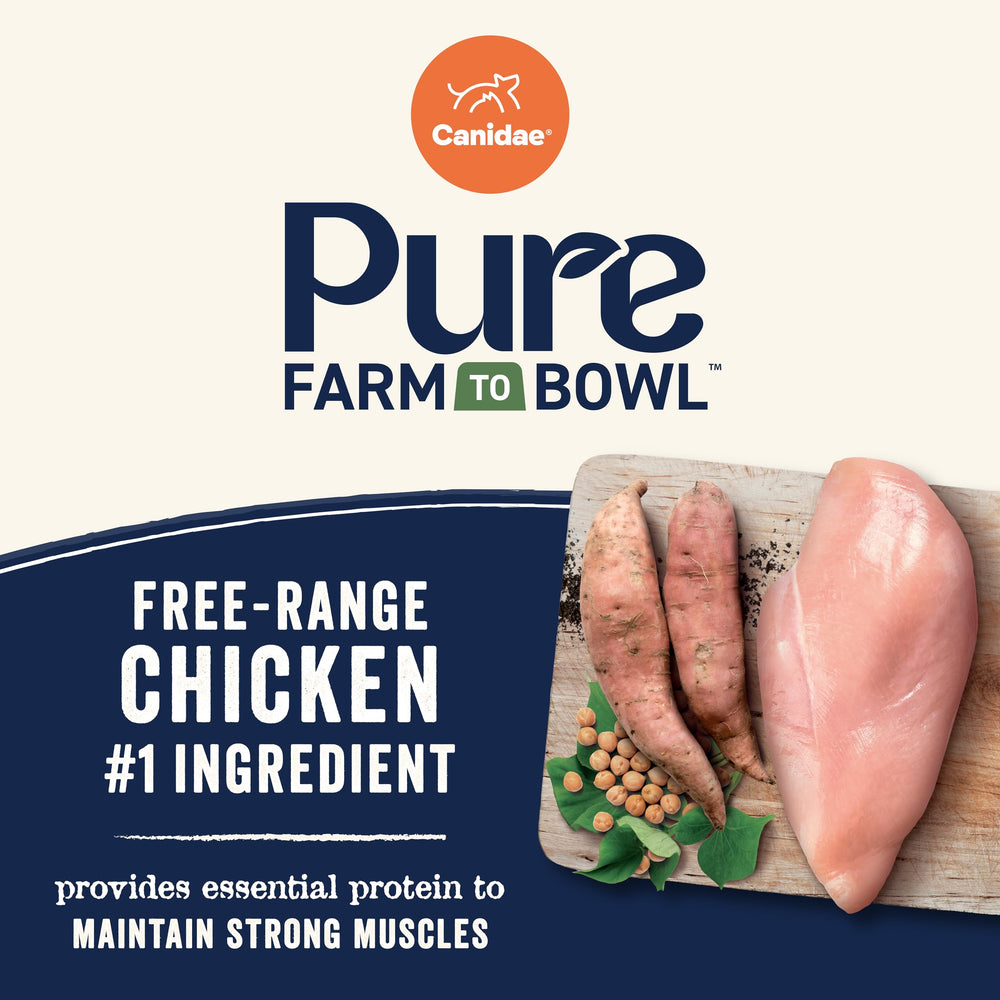 CANIDAE Pure nutricion senior: fórmula específica para adultos caninos.