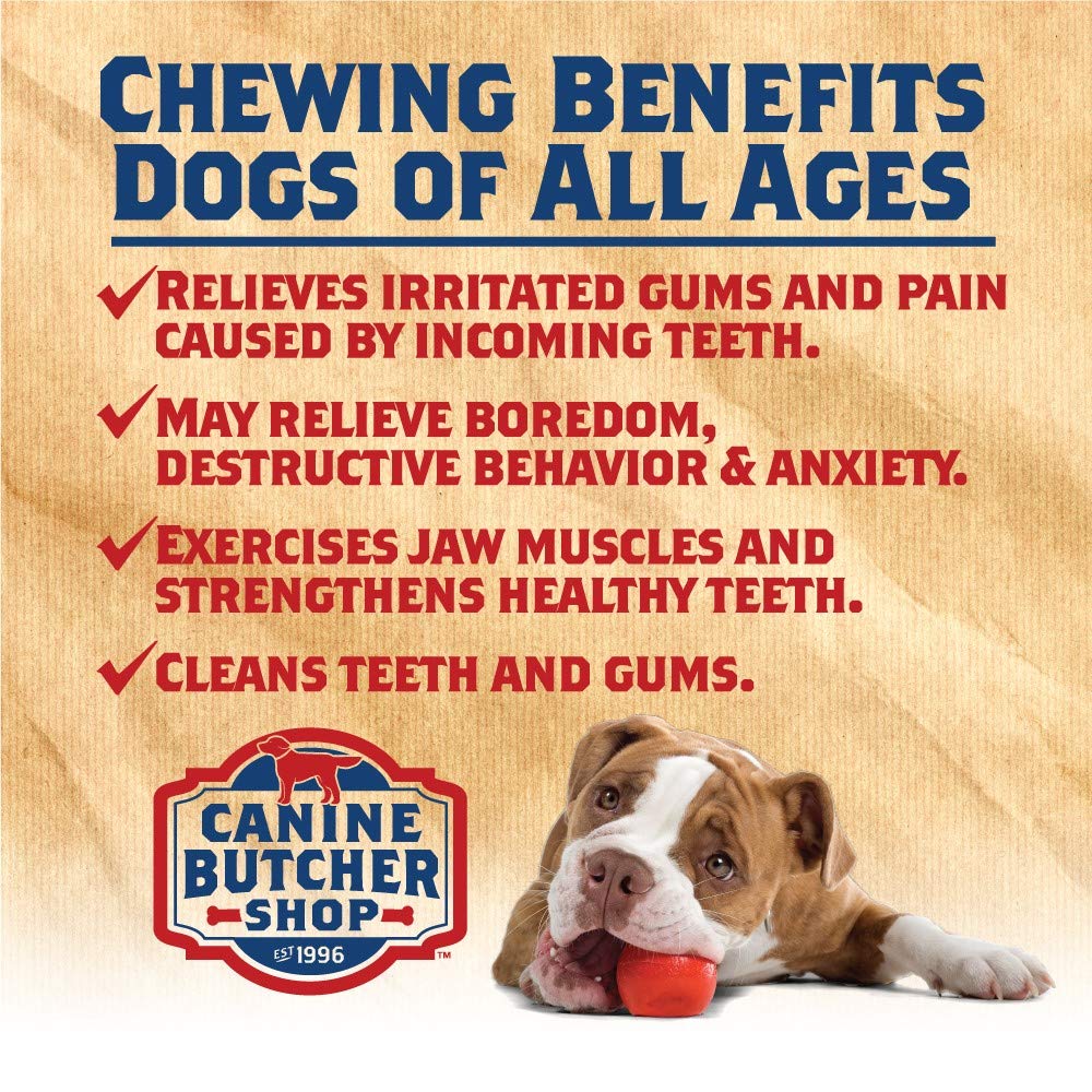 Snack natural para perros activos Canine Butcher Shop, ideal para paseos.