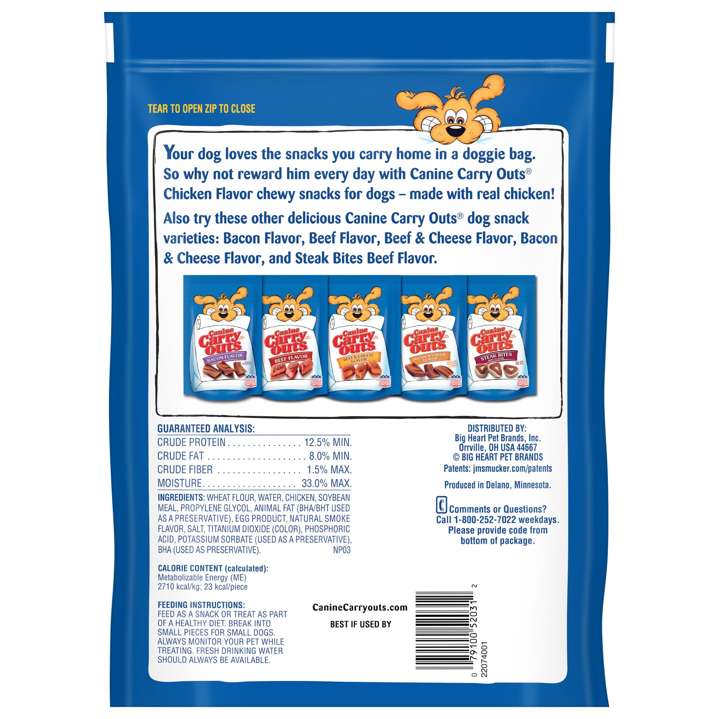 Canine Carry Outs formas divertidas para premiar
