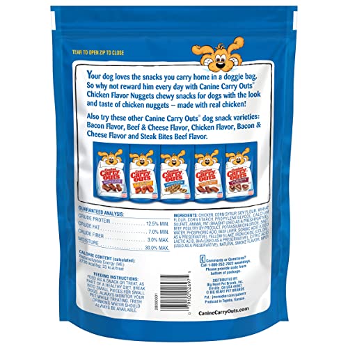 Canine Carry Outs textura blanda y masticable para perros de todos los tamaños