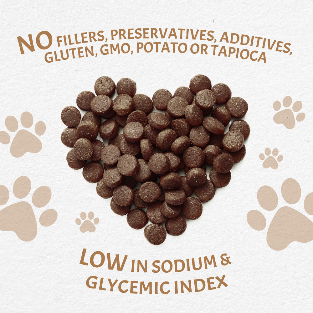 Canine Caviar Free Spirit proteína única, fuente natural para nutrición completa.