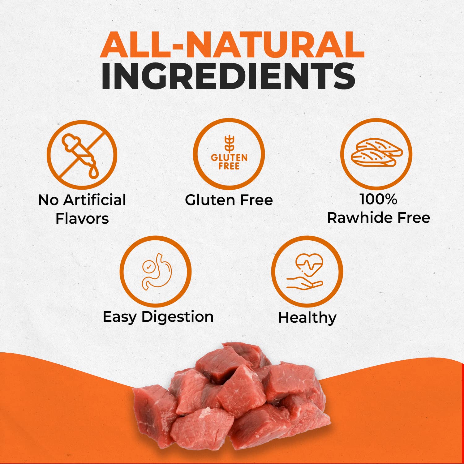 Canine Naturals favorece higiene dental y sabor natural.