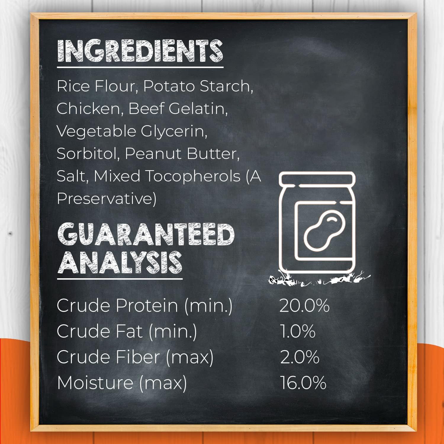 Canine Naturals, ingredientes naturales sin piel cruda