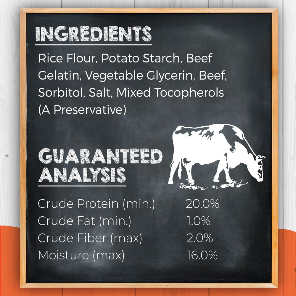 Canine Naturals con ternera real, sin pollo ni aves.