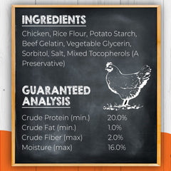 Canine Naturals pollo-origen-eeuu, pollo real de EE. UU. para gusto auténtico