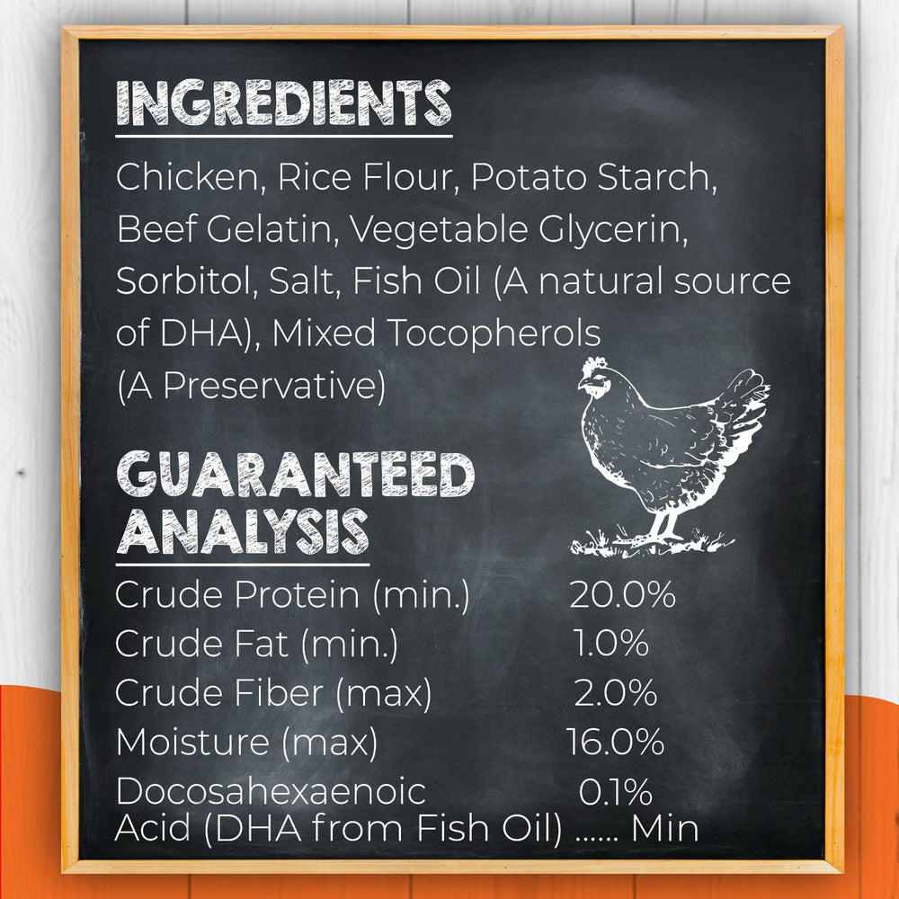 Canine Naturals Puppy, ingredientes simples sin cuero, para una dieta más segura.