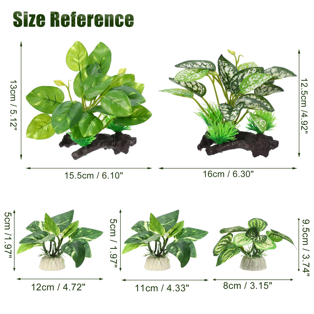 CAPASTEC plantas de seda para acuario, ideal para pez betta.