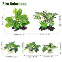 CAPASTEC plantas de seda para acuario, ideal para pez betta.
