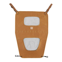 Carhartt barrera para mascotas de nylon duck marrón; instalación sencilla alrededor del reposacabezas.