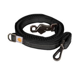 Correa Carhartt para perros con amortiguación de nylon, ideal para entrenamientos prolongados.