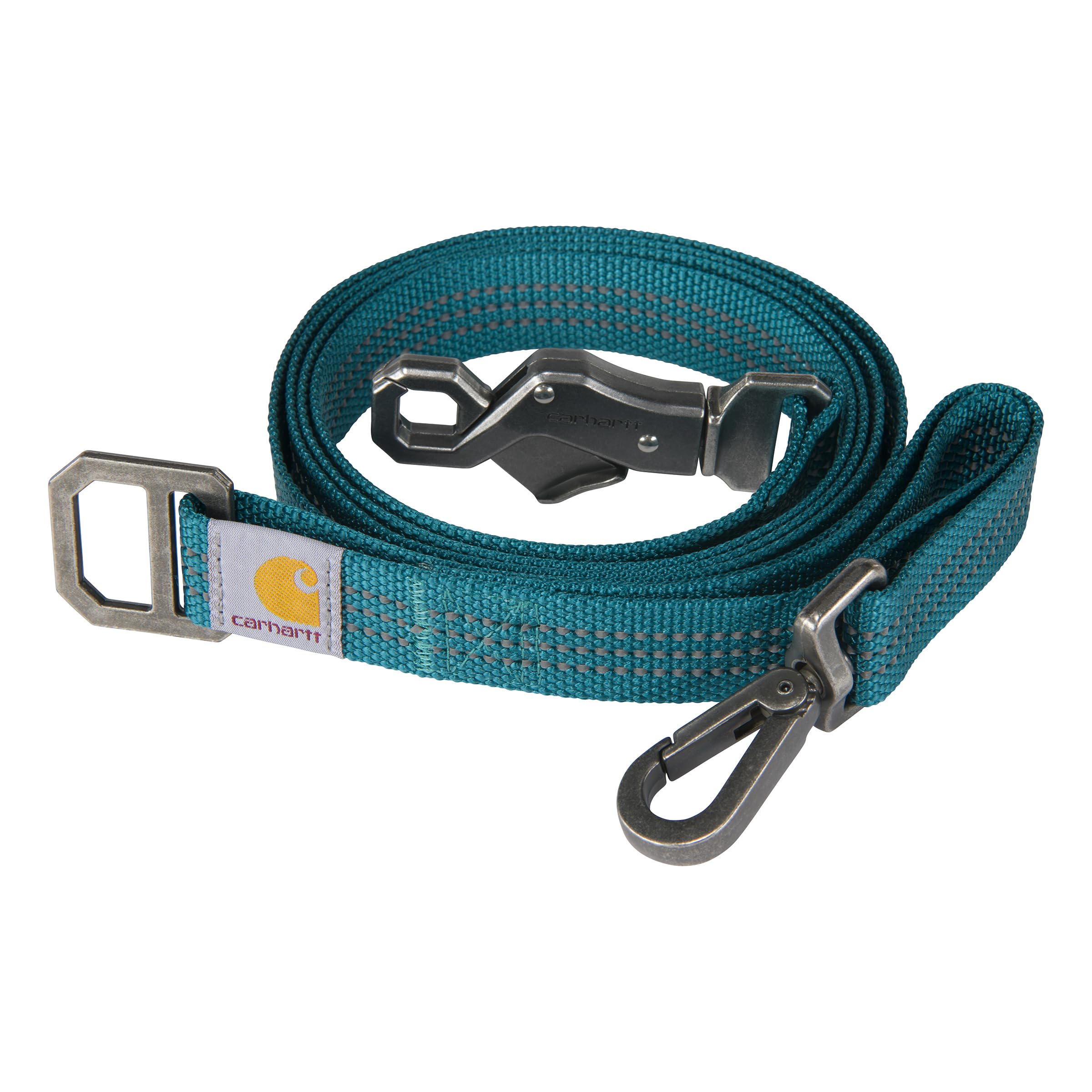 Correa Carhartt para perros de nylon reflectante para paseos con poca luz