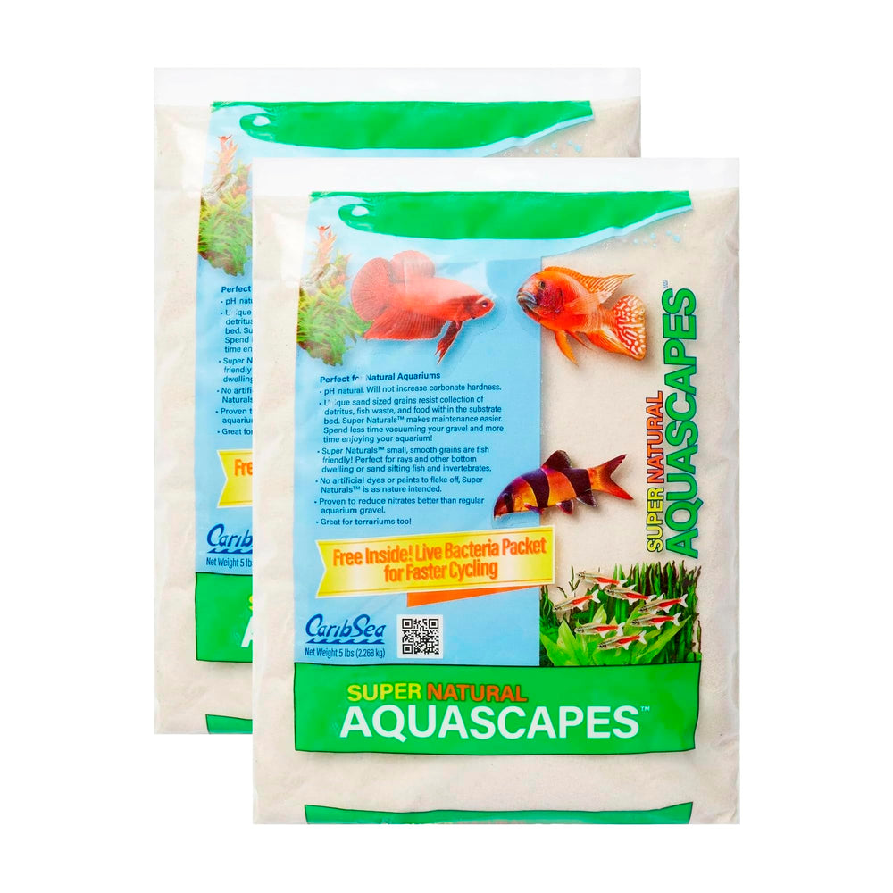 Carib Sea arena Moonlight para acuario, sustrato natural para acuario de agua dulce.