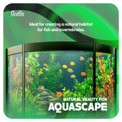 Pack de dos bolsas de 5 lb para acuario de mayor tamaño.