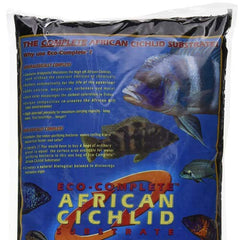 CaribSea Eco-Complete Zack Sand negro 20 lb: evita cambios químicos constantes.