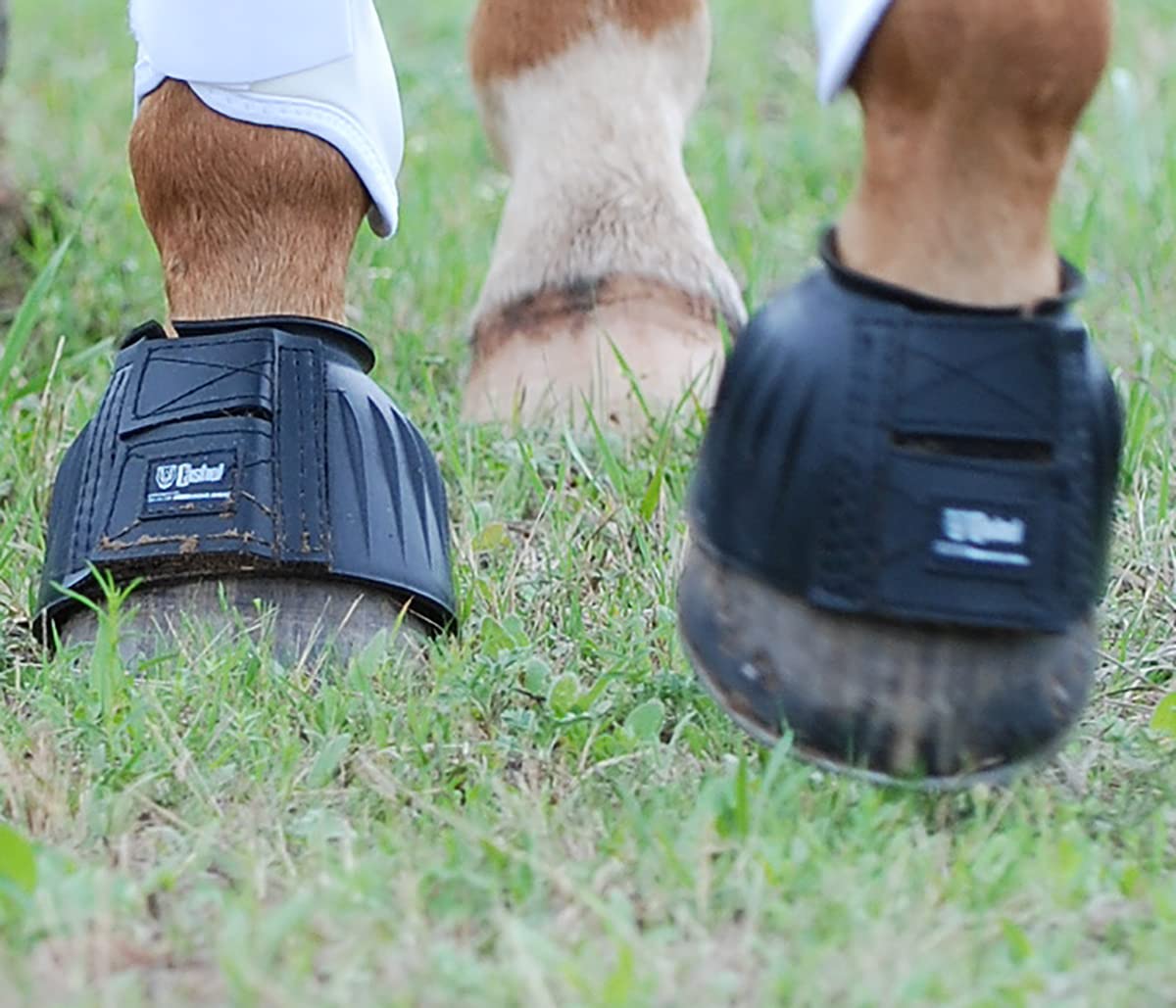 Cashel botas campana de caucho negras, talla L, ideales para uso diario en pistas y campo.