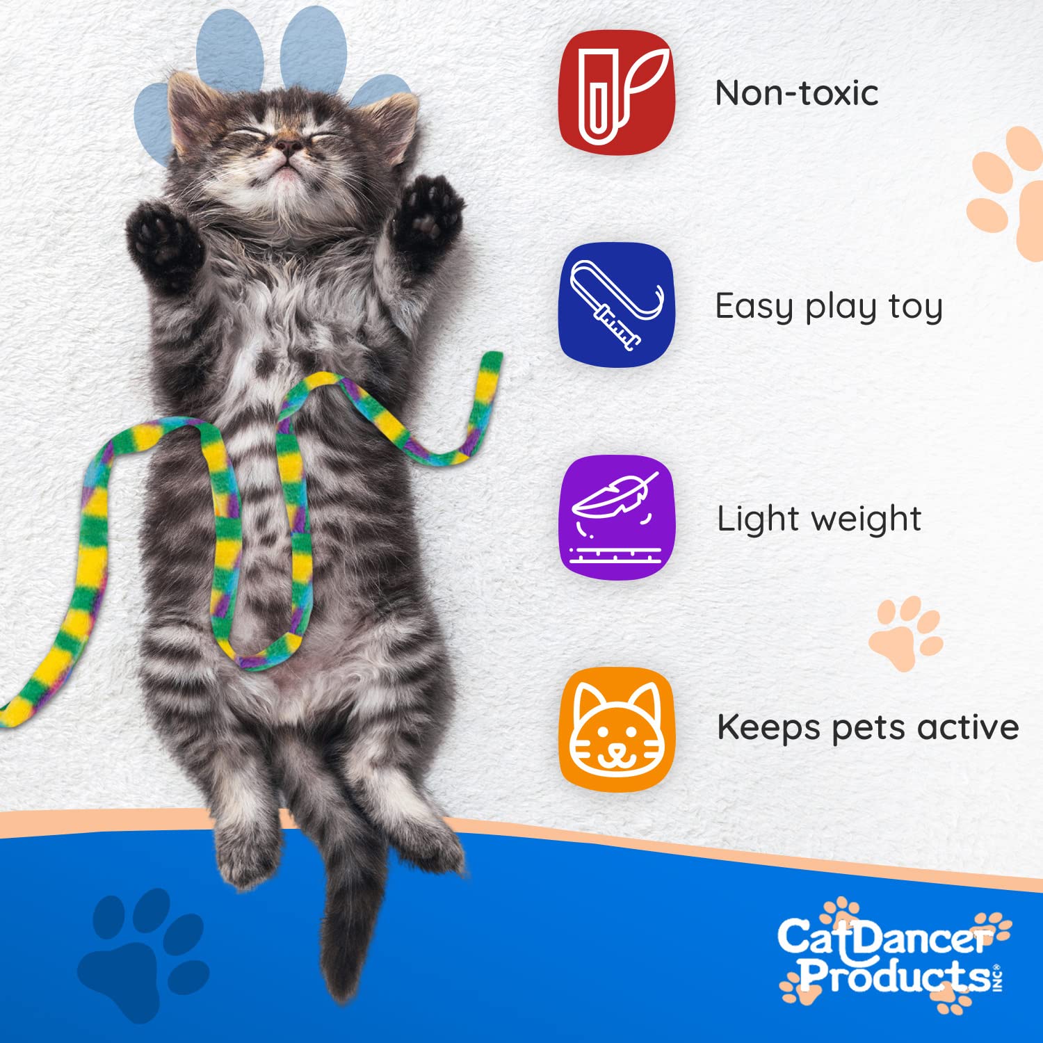 Cat Dancer Charmer, juego interactivo ideal para vincular con tu gato