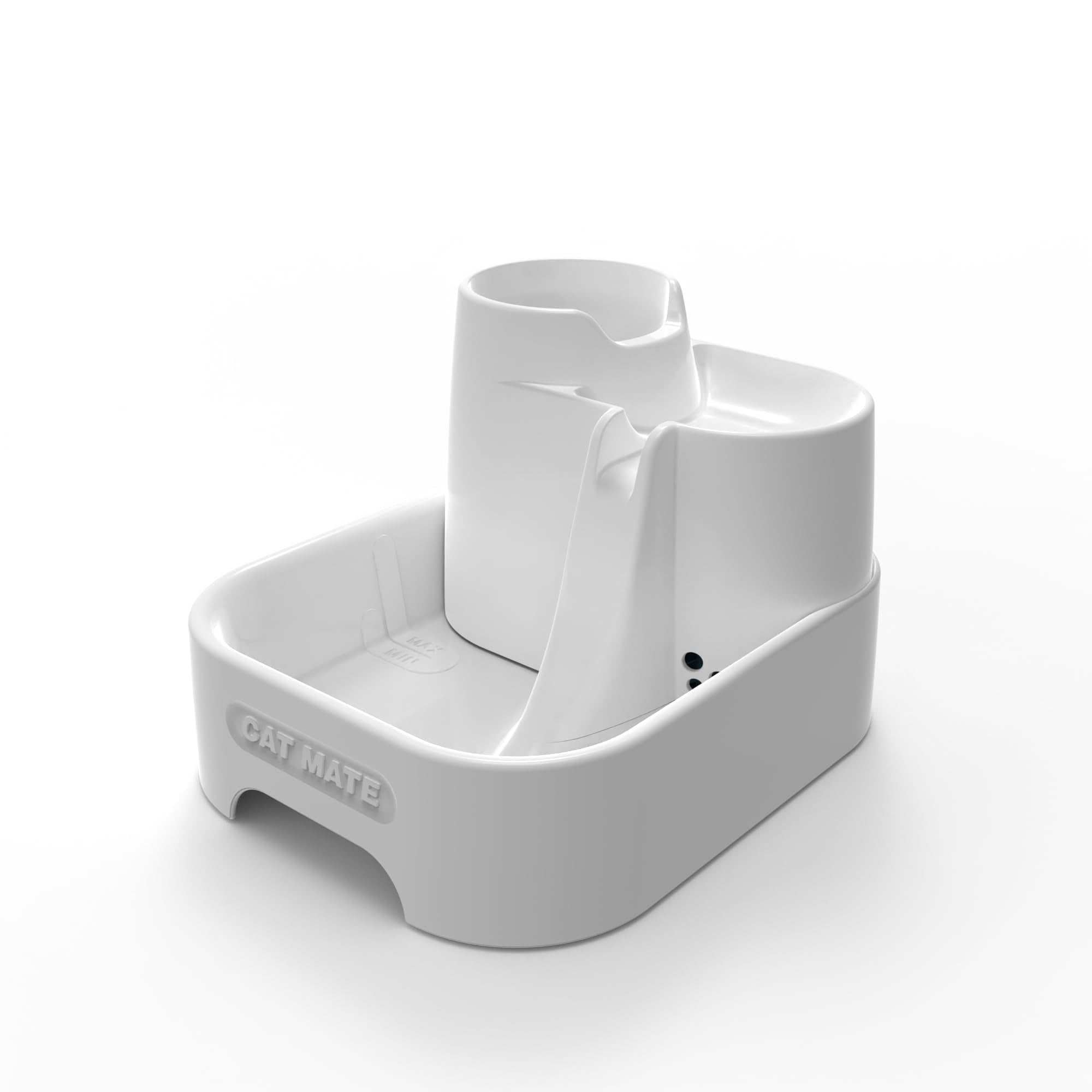 Cat Mate fuente multinivel ideal para gatos y perros pequeños.
