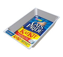 Cat's Pride Oil Dri C01660, pan de arena desechable, ideal para hogares con varias mascotas.