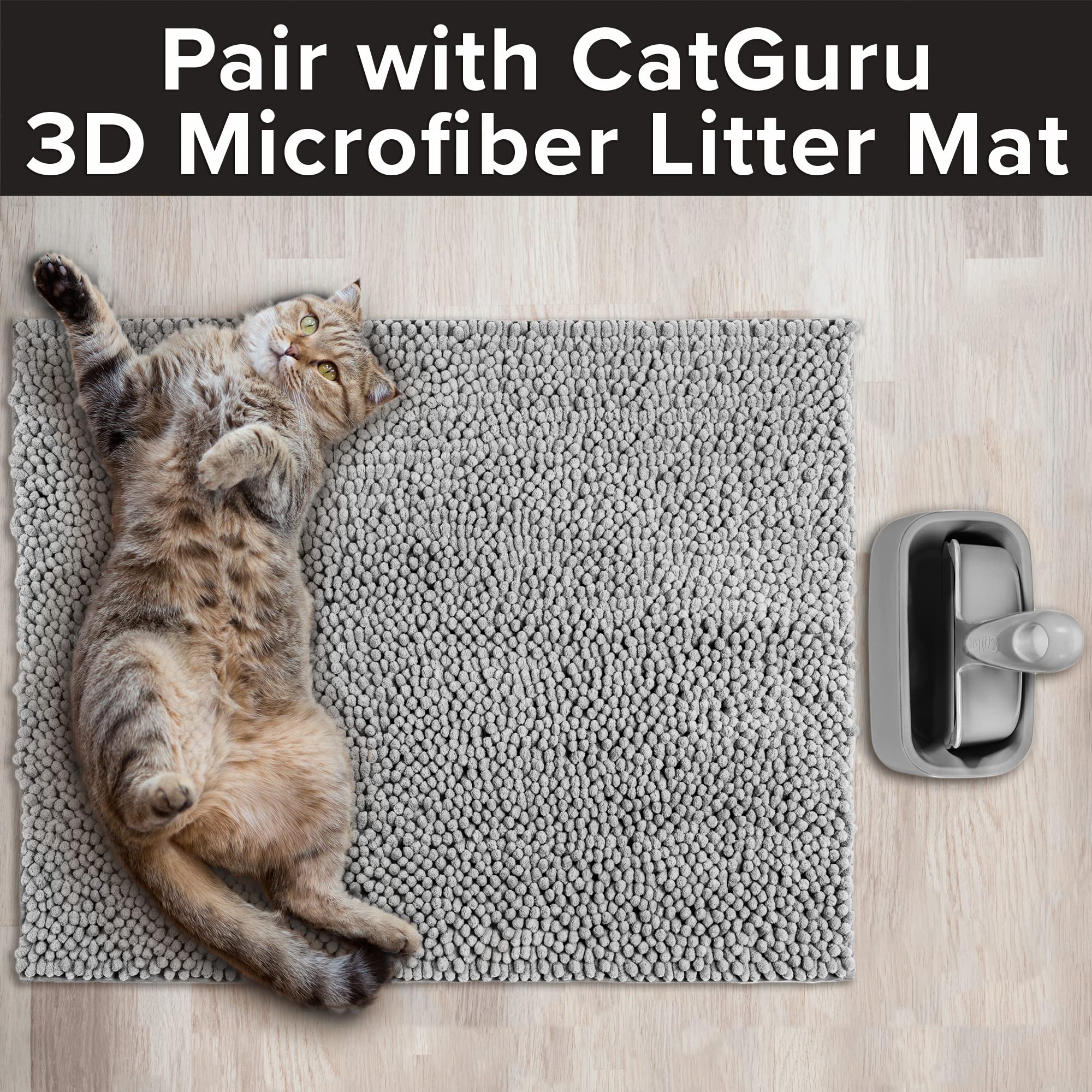CatGuru estructura resistente gris ofrece estabilidad diaria.
