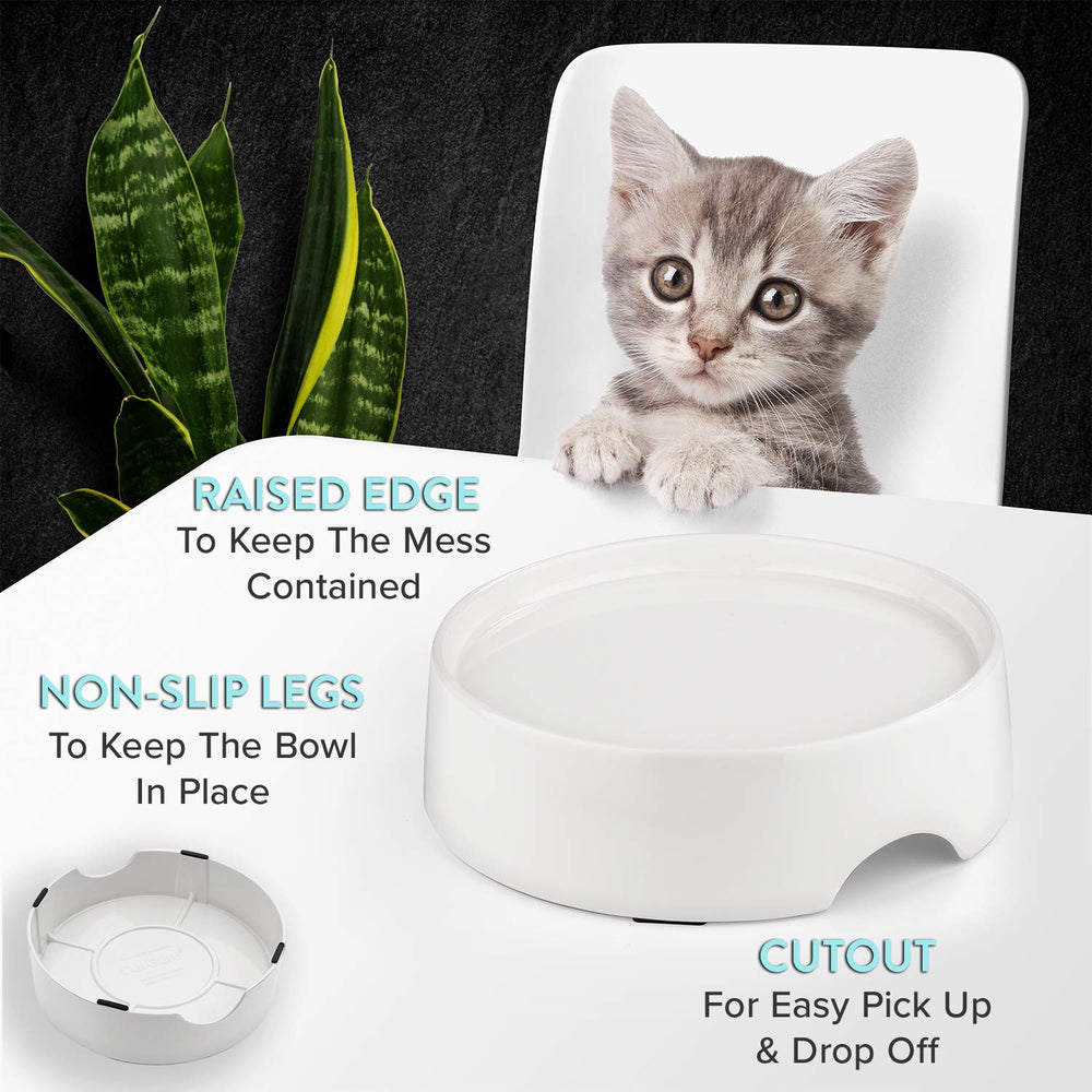 CatGuru diseño compacto encaja en espacios pequeños del hogar