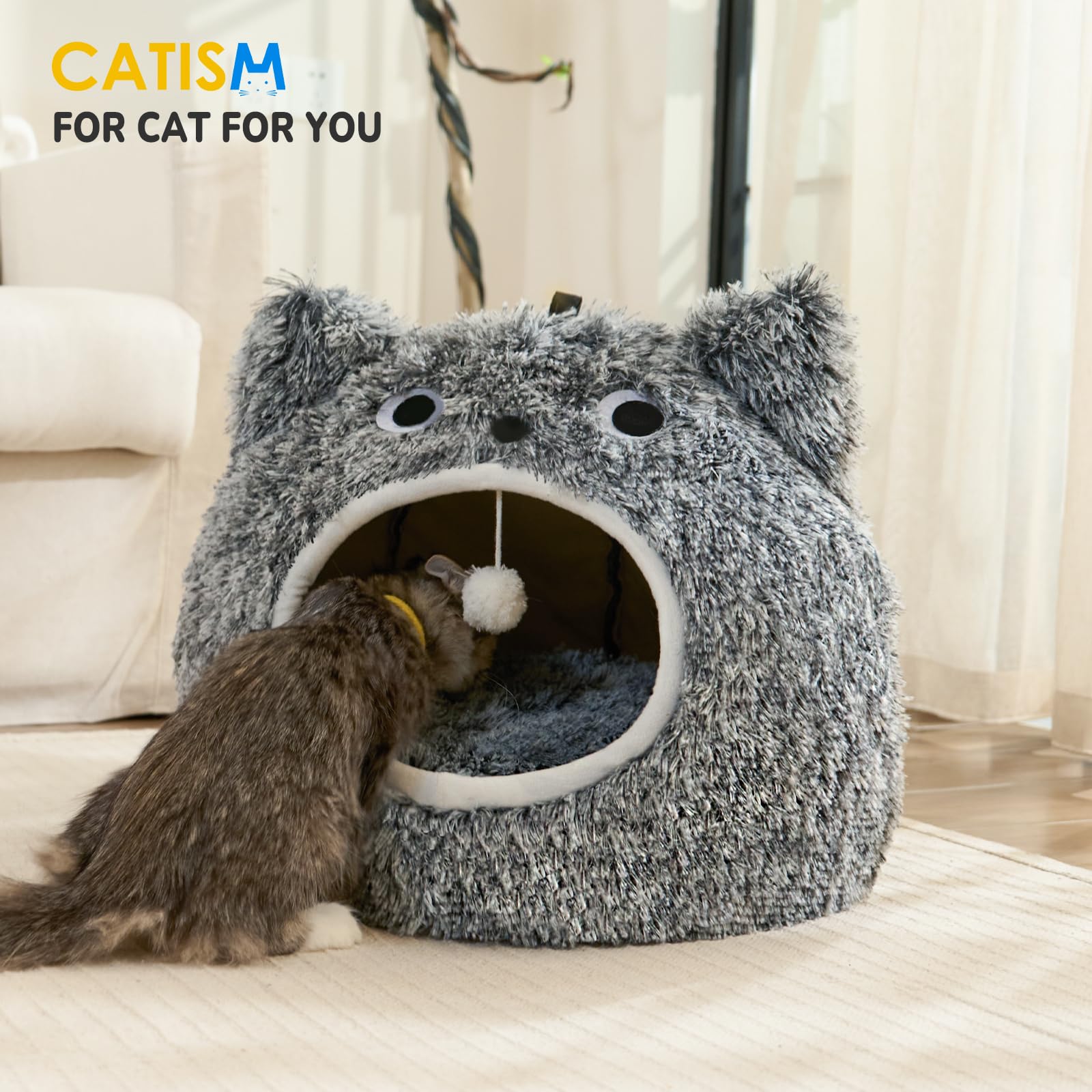 CATISM Base antideslizante: seguridad para gatos en cualquier suelo.