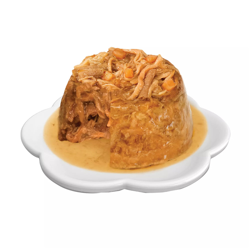 Catit Cena de Pollo con Hígado y Patata Dulce: variedad de dos texturas para cada momento