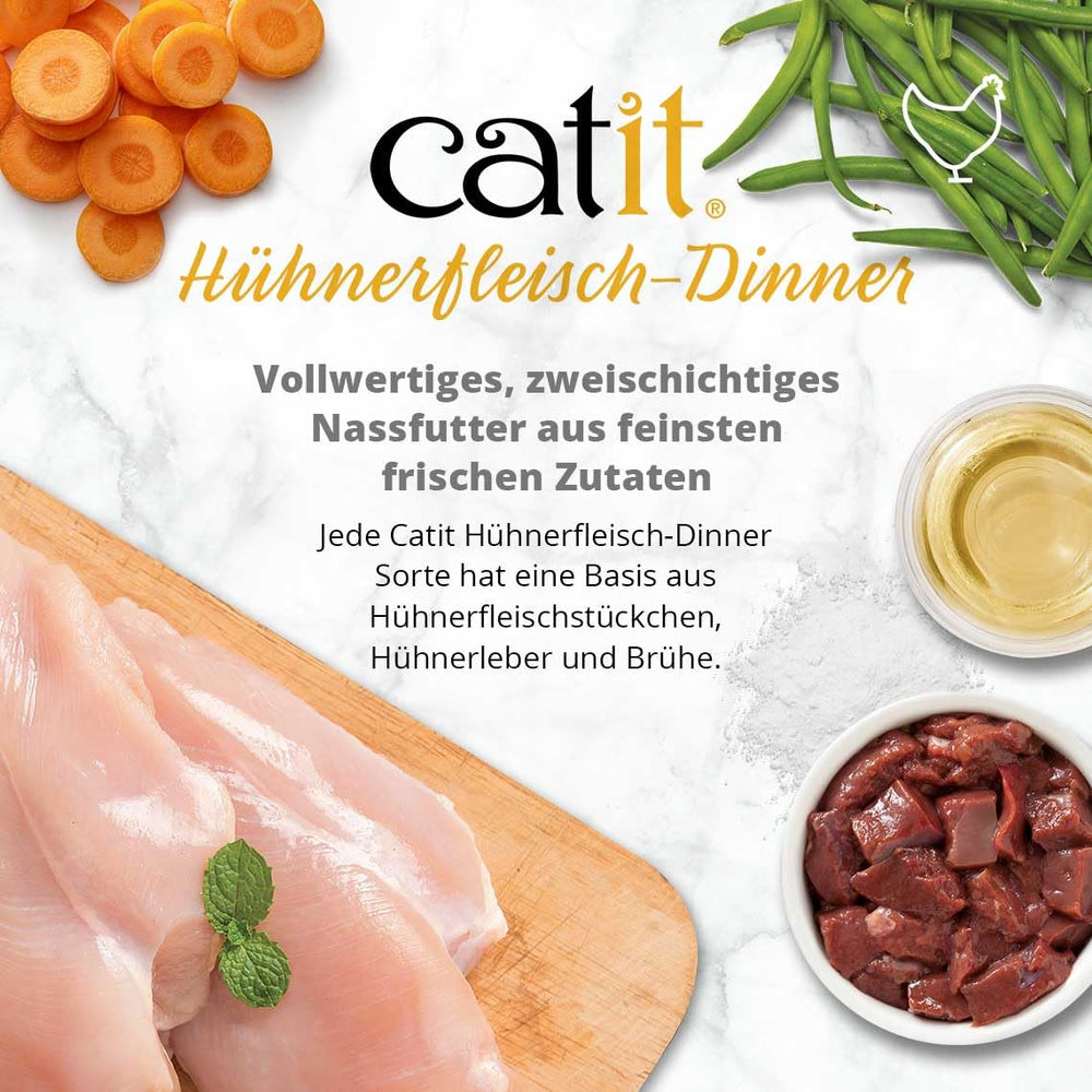 Catit Chicken Dinner: complemento hidratante para la dieta diaria