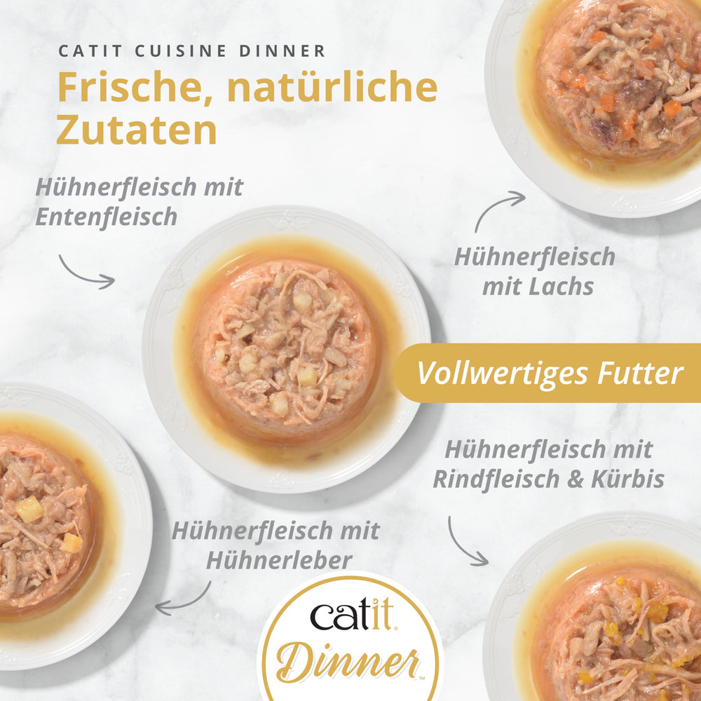 Catit Chicken Dinner: sin rellenos baratos ni sabores artificiales
