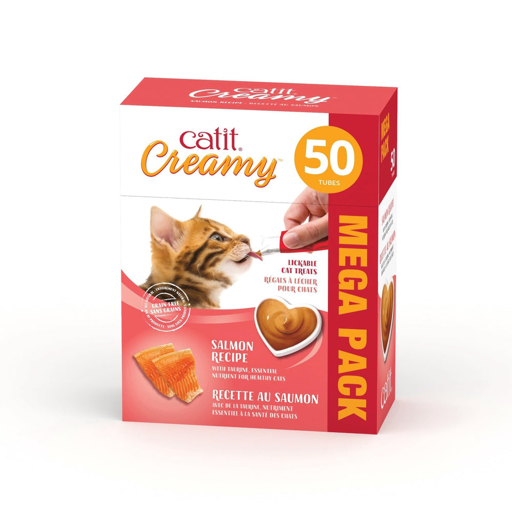 Catit Creamy aroma tentador, ideal para sesiones de recompensa.
