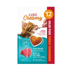 Catit Creamy con taurina, nutriente esencial para la salud felina.