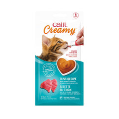 Catit Creamy Tubo Atún, premio sabroso para gatos.