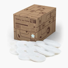 Catit filtros triple action, paquete de 12, reducen olores y mantienen agua limpia