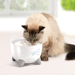 Catit PIXI: flujo suave para beber cómodo y sin estresar el bigote.