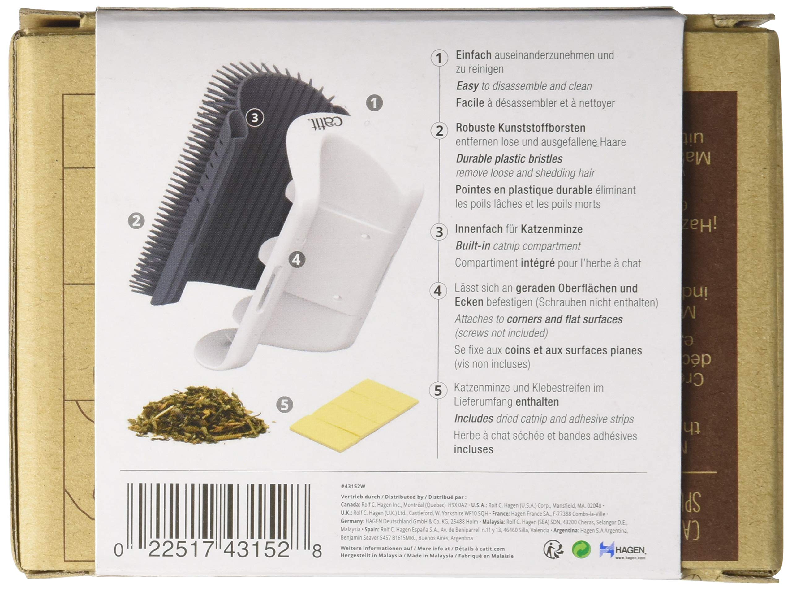 Catit Senses 2.0: bolsa de catnip para incentivar uso.