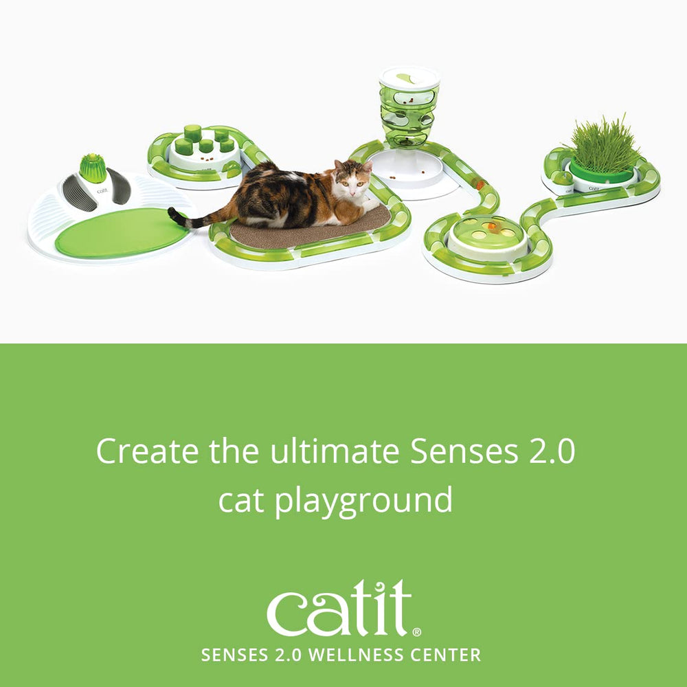 Catit Senses 2.0: cepillos durables para grooming y pelaje limpio