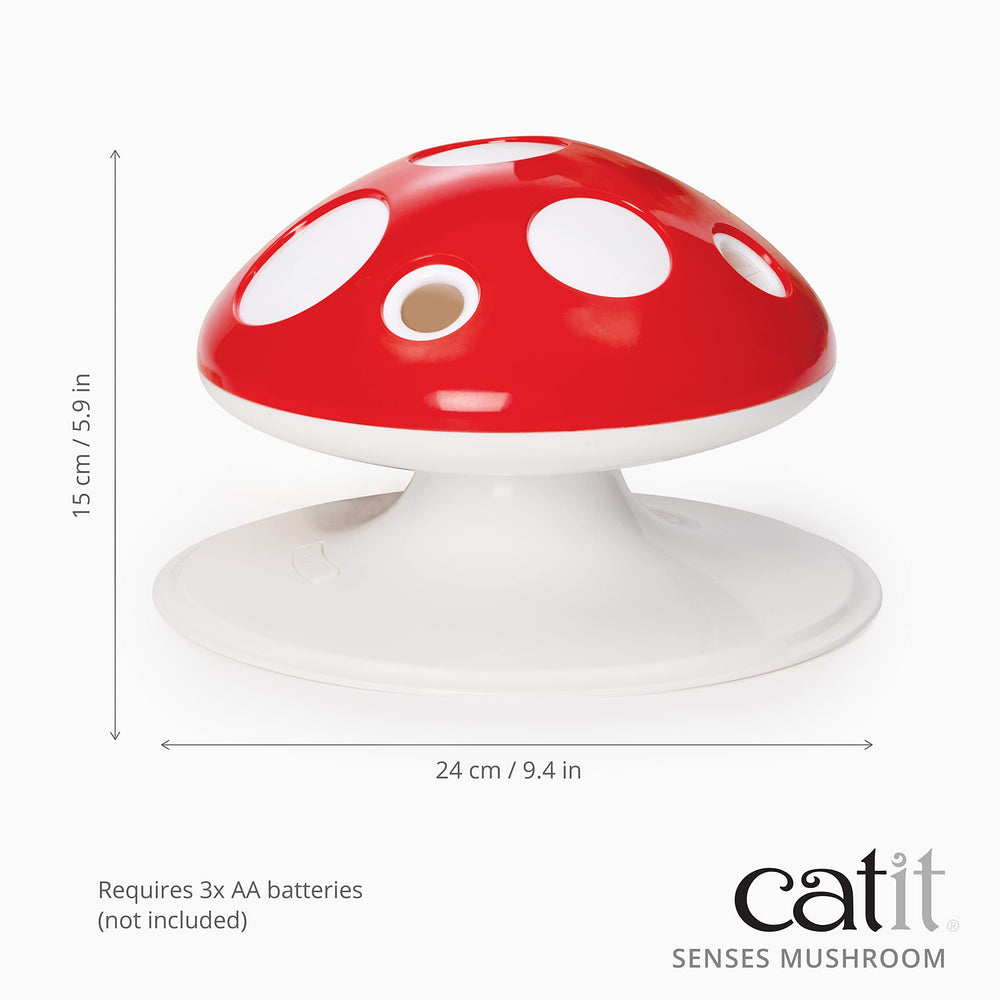 Catit Senses 2.0 Hongo con detección de movimiento para juego activo de gatos