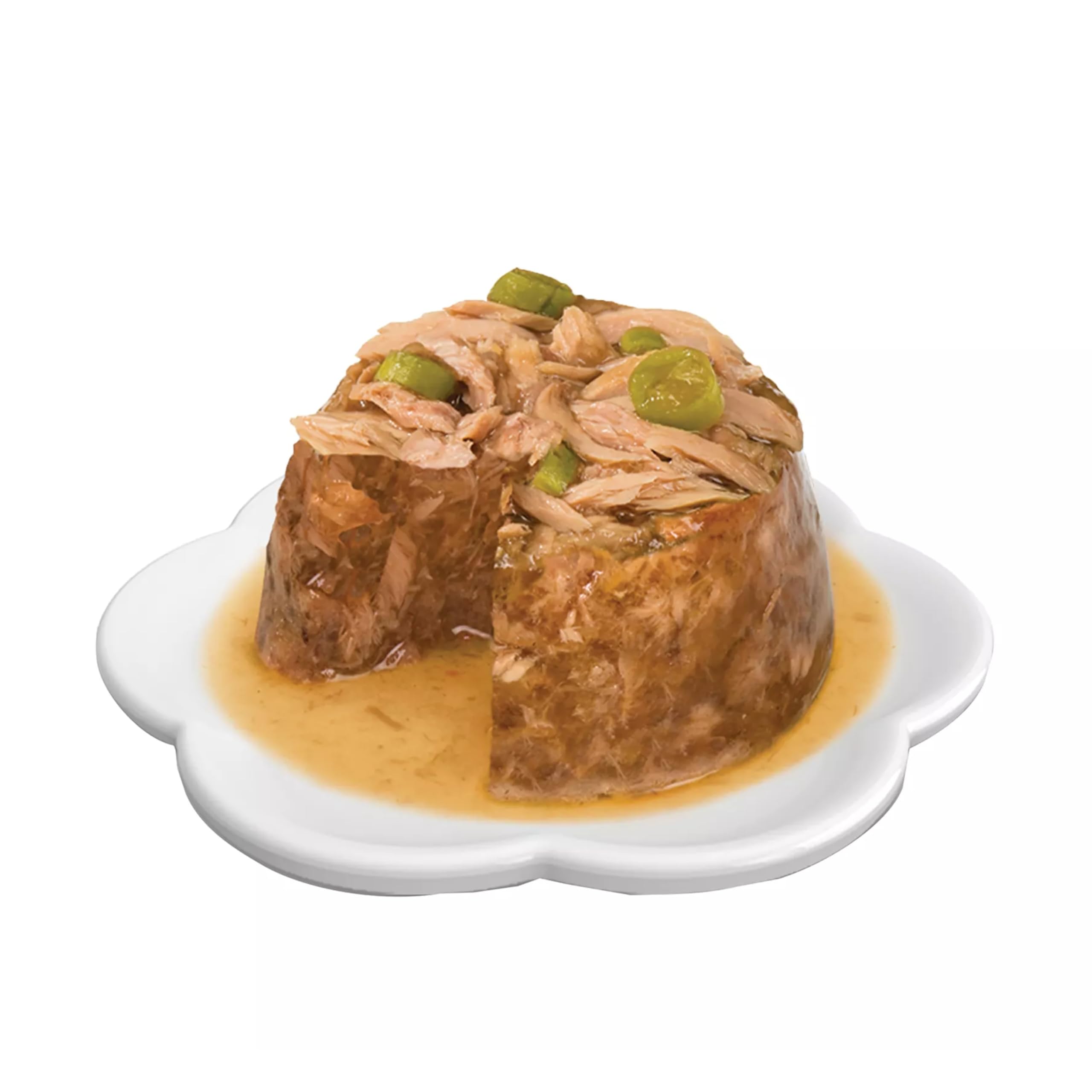 Catit presentación apetitosa en salsa, ideal para combinar con dieta seca.