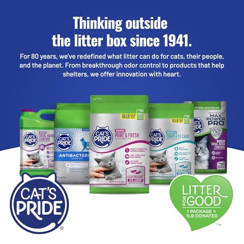 Cat's Pride aroma suave mejora la experiencia de limpieza