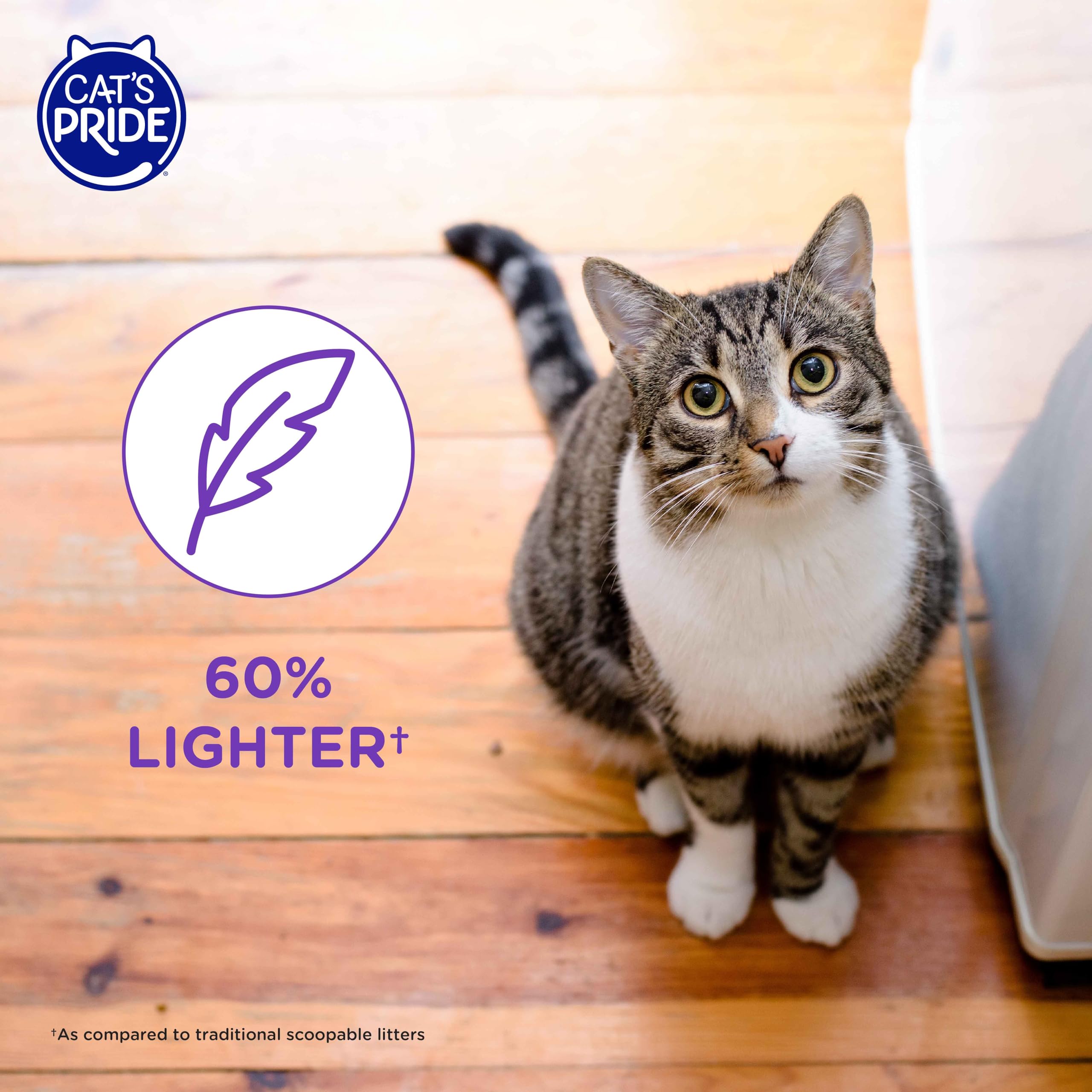 Cat's Pride: mantiene la caja de arena limpia para una casa agradable.