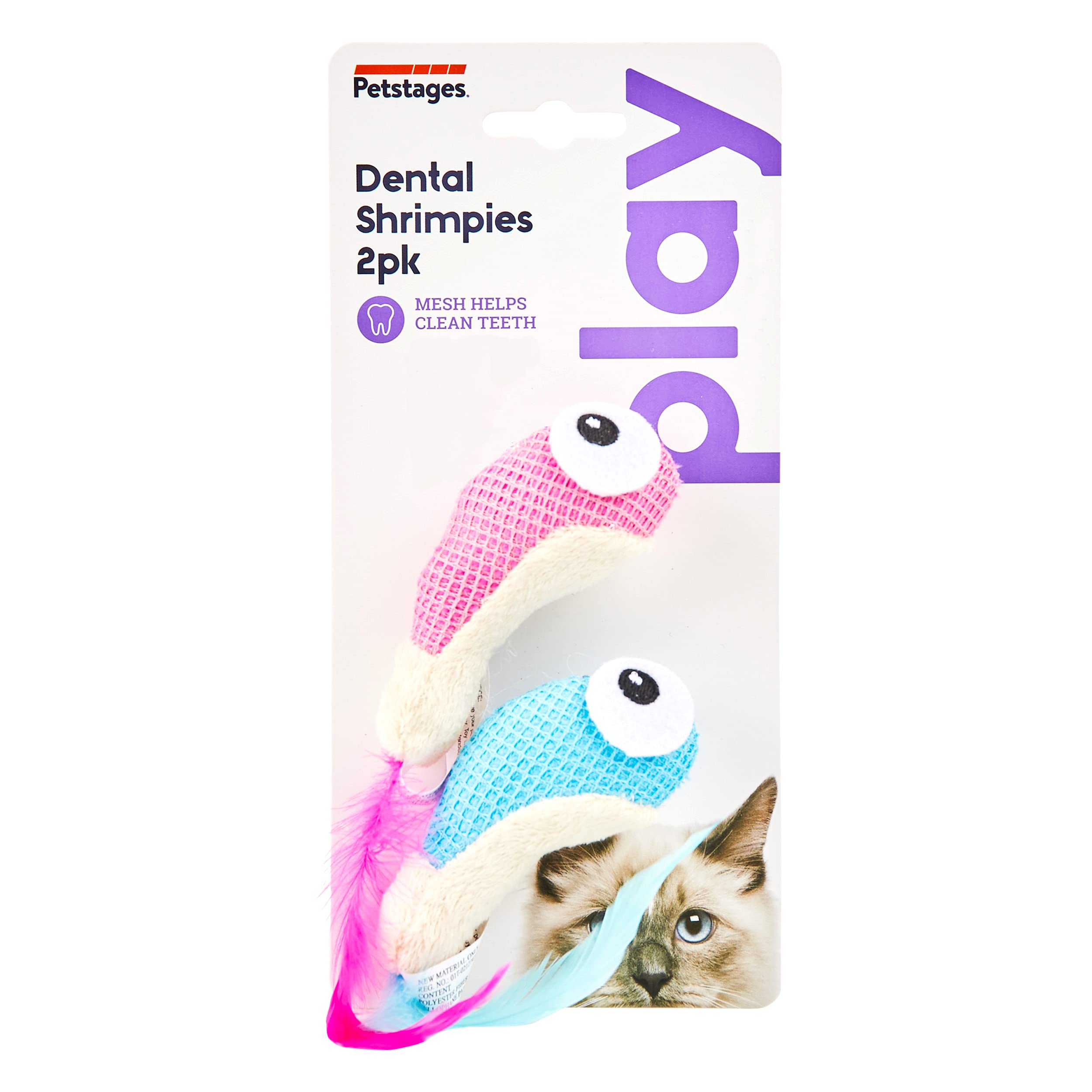 Catstages Dental Shrimpies: juego seguro para todas las edades.