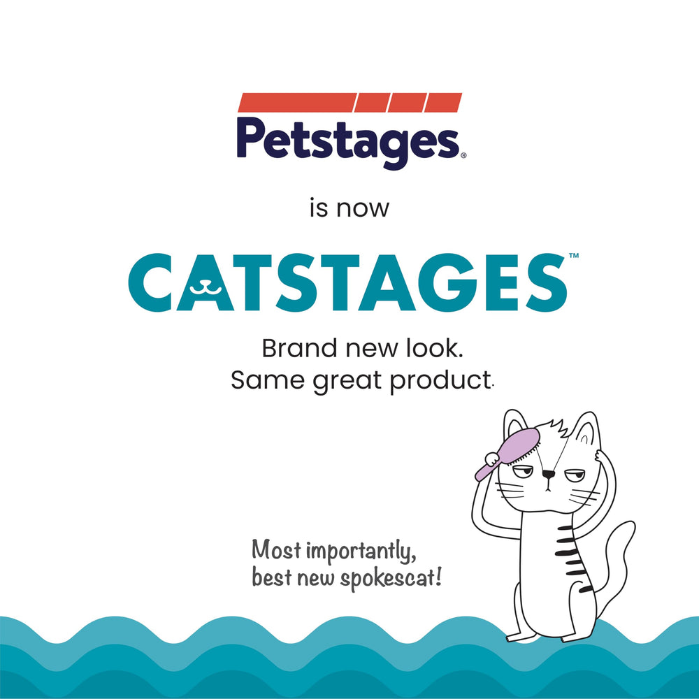 Catstages Dental Shrimpies: material de malla para limpieza suave.