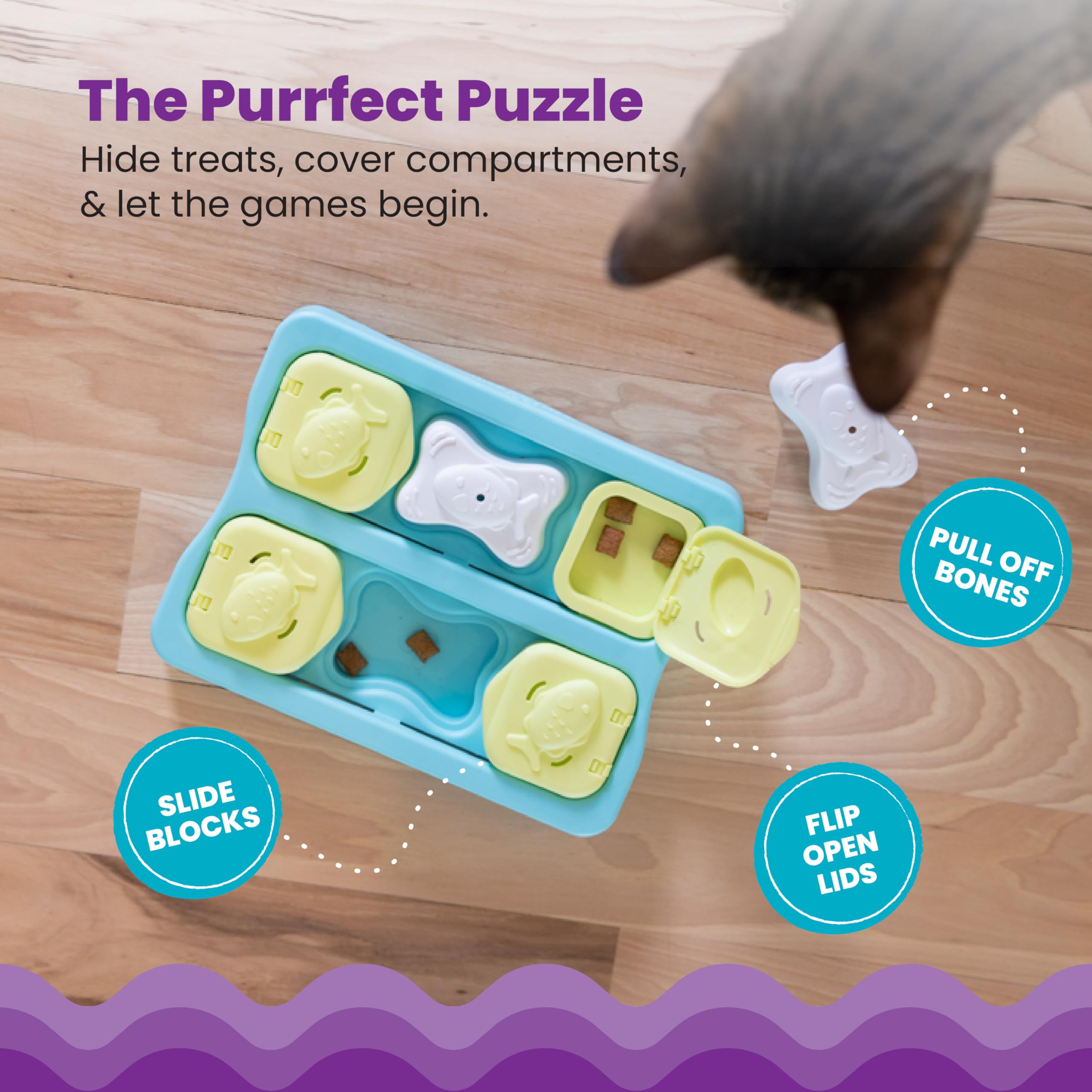 Catstages Kitty Cube: cubos deslizables fomentan resolución de problemas