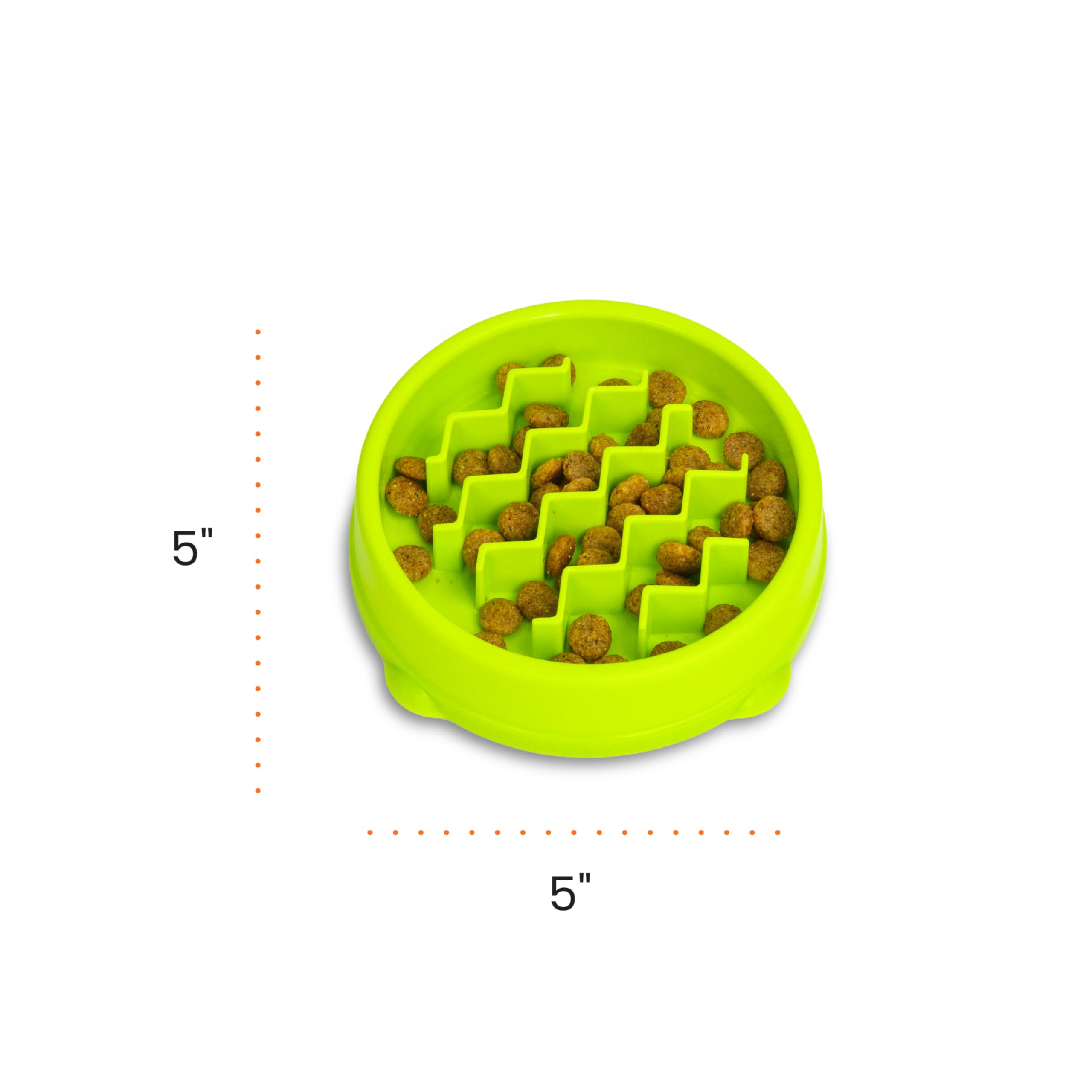 Catstages Kitty Slow Feeder, enfoque en seguridad y cuidado durante las comidas.
