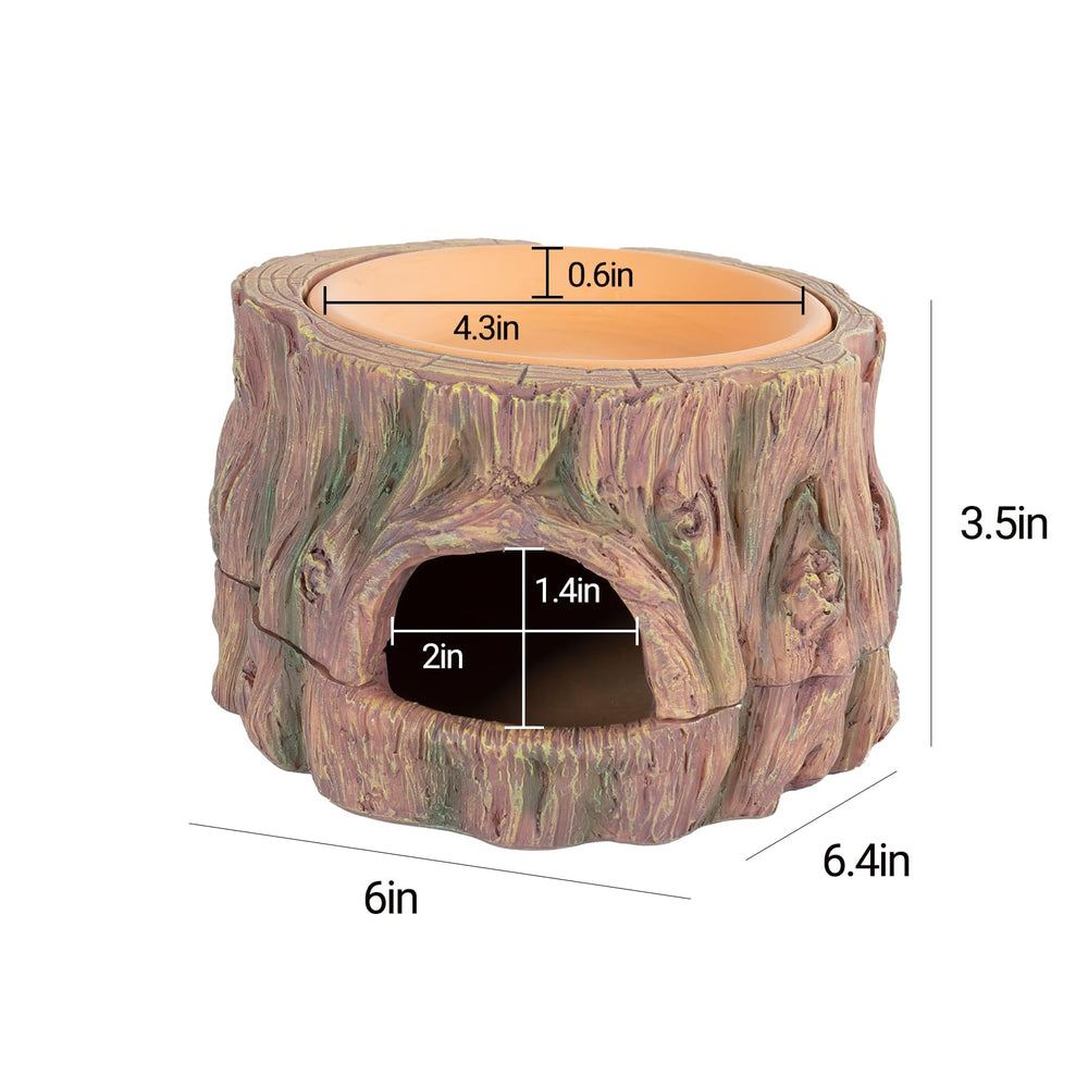 CAVACHEW habitat-reptil-pequenos, perfecto para geckos y lagartos.