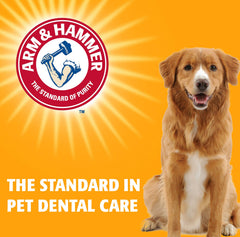Cepillado dental suave para perro con gel enzimático Arm & Hammer.