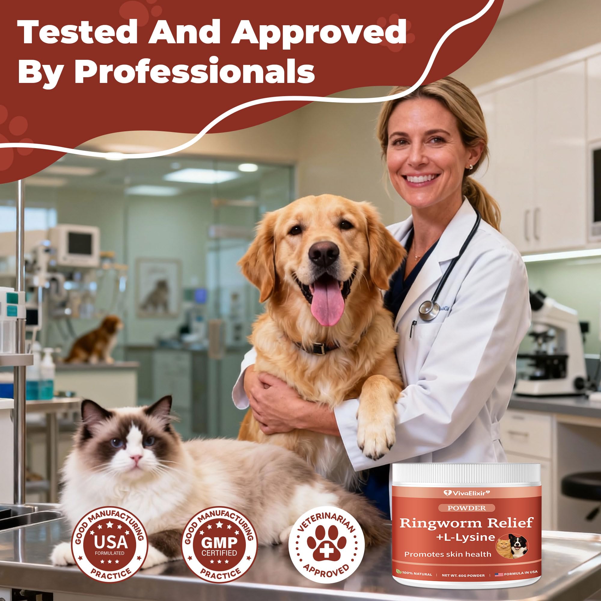 VivaElixir certificado veterinario y control de calidad
