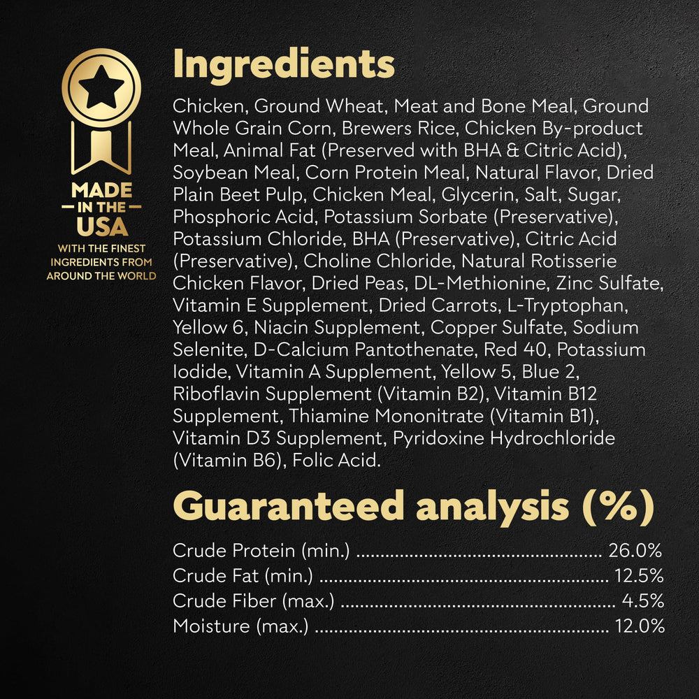 Cesar pollo real como primer ingrediente, sabor natural para mordidas diarias.