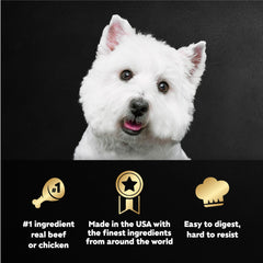 Cesar: textura suave ideal para perros adultos.