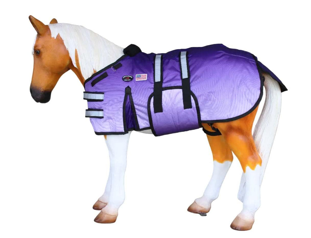 CHALLENGER manta foal invierno 1680D con protección impermeable para potro